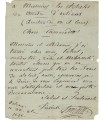 LEMAITRE (Frédérick). Acteur. Pièce autographe à "Messieurs les Artistes du théâtre d'Orléans" (Réf G 3706)