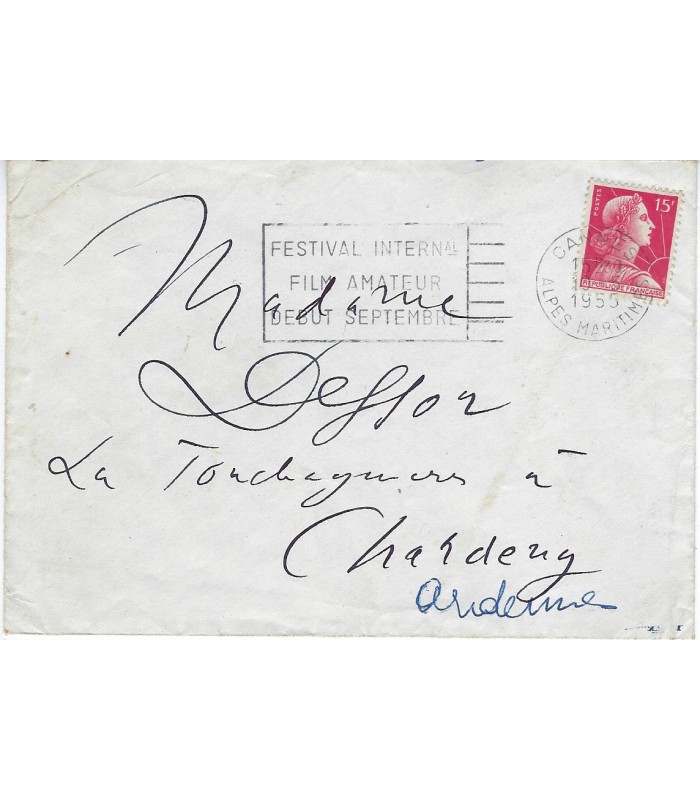 TOUCHAGUES (Louis). Peintre, illustrateur et décorateur. Lettre autographe (G 5267)