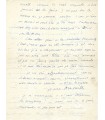 ANOUILH Jean, dramaturge. Lettre Autographe  (G 5285)