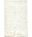 DUMAS (Marie Alexandrine). Fille de Dumas père. Lettre autographe (G 967)