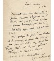 FLAUBERT (Gustave). Ecrivain. Lettre inédite au conseiller d'état Martial Eugène Bataille, 1876 (Réf. G 5327).