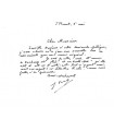 GRACQ Julien. Ecrivain. Lettre autographe au spécialiste de Duchamp, Jean Suquet (G 5378)