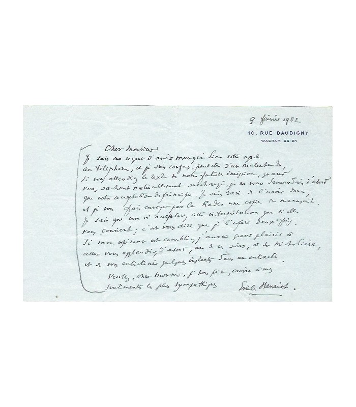 HENRIOT EMILE
