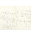 RICARD Gustave, peintre. 2 lettres autographes (G 3718)