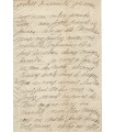SEVIGNE MADAME DE, célèbre épistolière. Lettre autographe à Monsieur du Plessis (Réf. G 5508)