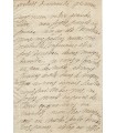 SEVIGNE MADAME DE, célèbre épistolière. Lettre autographe à Monsieur du Plessis (Réf. G 5508)