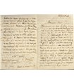 MURGER Henri, écrivain et auteur dramatique. Lettre autographe au dessinateur André Léon-Noël (G 3604)