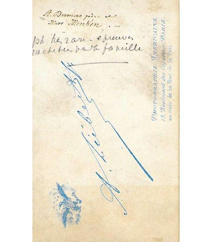 DUMAS Alexandre père. photographie.