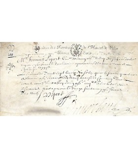 PIJART (François). G 41597-1692.   Médecin ordinaire de Louis XIV et doyen des docteurs régents en la faculté de Paris. 690