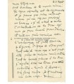POULENC Francis. Compositeur. Carte-autographe à son ami et premier biographe, Stéphane AUDEL, 19 septembre 1958  (Réf. G 5367)