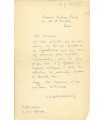 NOURISSIER François, 3 lettres autographes à Merleau-Ponty (G 4371)