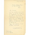 NOURISSIER François, 3 lettres autographes à Merleau-Ponty (G 4371)