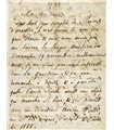 MERY Joseph, homme de lettres. Lettre autographe (G 458)