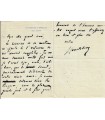 COURTELINE. Auteur dramatique. Lettre autographe (sans date) (Réf. G 3524)