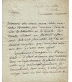DEMOUSTIER Charles-Albert, avocat, homme de lettres. Lettre autographe (E 10324)