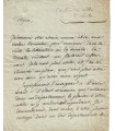 DEMOUSTIER Charles-Albert, avocat, homme de lettres. Lettre autographe (E 10324)