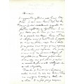 NADAUD Gustave. Musicien. Lettre autographe (G 1134).