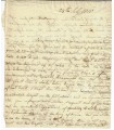 ATKYNS Charlotte. Actrice, admirative de la Reine Marie-Antoinette, elle tenta de la sauver. Lettre en anglais (Réf. E 10293)