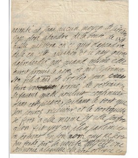 PALATINE PRINCESSE. Lettre autographe (G 5505)
