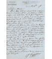 VAPEREAU Gustave, écrivain et encyclopédiste. Lettre autographe (E 10448)