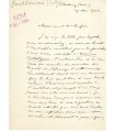 SULLY PRUDHOMME, poète. Lettre autographe (G 5544)