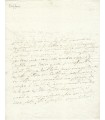 SUFFREN DE SAINT TROPEZ, célèbre marin. Lettre autographe (G 374)