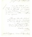 CASTELLANE Boniface, maréchal et pair de France. 2 Lettres Autographe (G 5570)