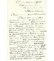 BERGERAT Emile, poète et auteur dramatique. Lettre Autographe (G 4060)