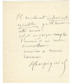 HARPIGNIES Henri, peintre. Lettre autographe (G 4356)