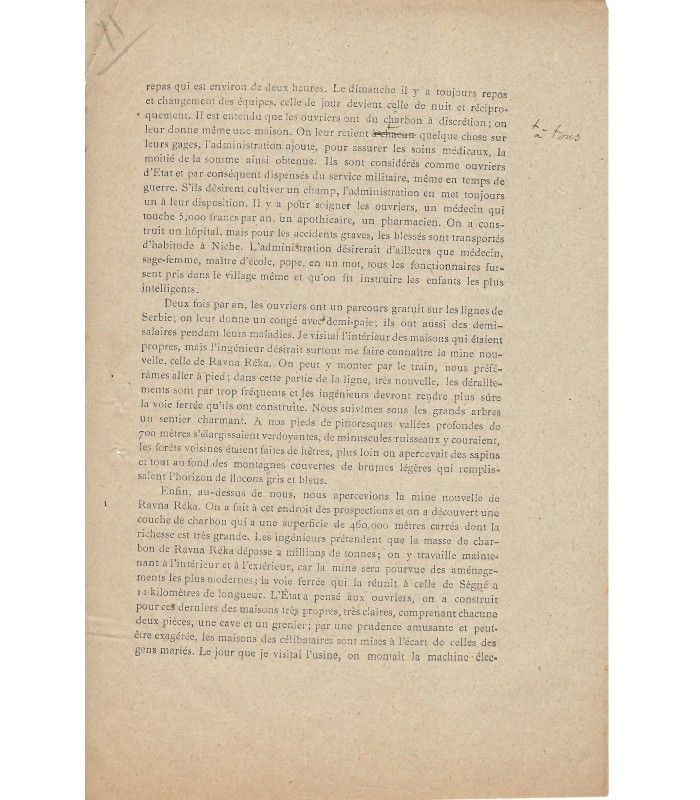 LABBE Paul, linguiste. Lettre autographe (E 10246)