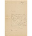 BARBUSSE Henri. Ecrivain. Lettre autographe 5 novembre 1895 (Réf. G 3038)