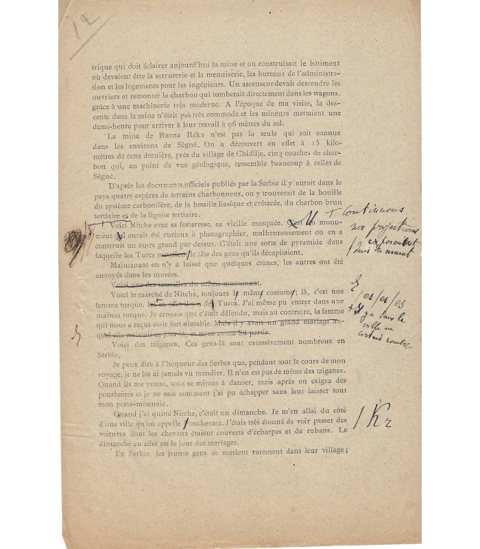 LABBE Paul, linguiste. Lettre autographe (E 10246)