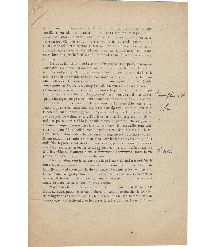 LABBE Paul, linguiste. Lettre autographe (E 10246)