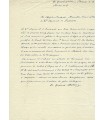 MOLITOR Gabriel, maréchal de France. Lettre autographe (G 3126)