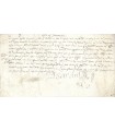 LEGRAND Nicolas, médecin du Roi. Pièce Signée (G 5172)