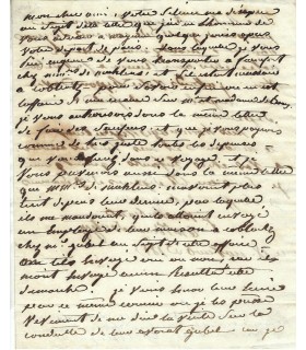 LEFEBVRE (F.-J.), Maréchal d'Empire, duc de Dantzig. Lettre autographe (G 3464)