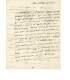 COURVOISIER Jean-Joseph, avocat. Lettre autographe (G 3519)