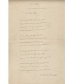 BANVILLE Théodore de, poète. Poème autographe en hommage à sa mère (G 3372)
