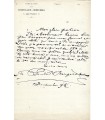 BERGERAT Emile, poète, dramaturge. Lettre autographe (G 489)
