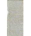 CHOUANNERIE. ANONYME. Lettre autographe (G 3500)