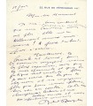 DORGELES Roland, écrivain. Carte-lettre autographe (BL 5042)