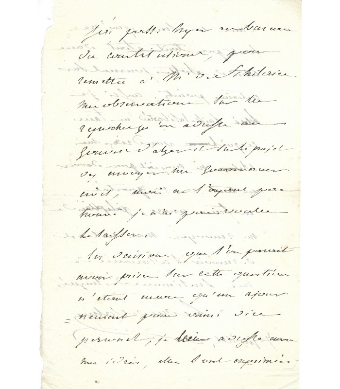 KELLERMANN François, maréchal de France. Billet autographe (G 3474)