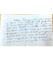 COLETTE (Sidonie-Gabrielle). Ecrivaine. Lettre autographe (G 3766)