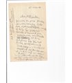 ADAMOV Arthur, dramaturge d'origine russe. Lettre autographe (G 3369)