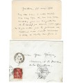 MISTRAL Frédéric, poète d'expression provençale. Carte autographe (G 4508)