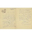 DORGELES Roland, écrivain. Lettre autographe (G 4412)