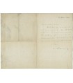 DUMAS Alexandre, fils, romancier, dramaturge. Lettre autographe (G 4386)