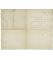 DUMAS Alexandre, fils, romancier, dramaturge. Lettre autographe (G 4386)