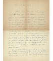 SAINT-SAËNS Camille, compositeur. Lettre autographe (G 4360)