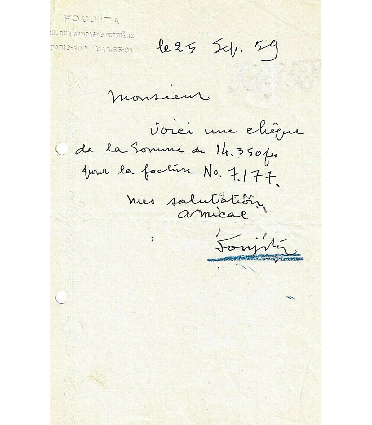 peintre francais en 7 lettres